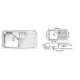 Nirali Trion Elegance Satin Finish Kitchen Sink, Size: 915x510 mm