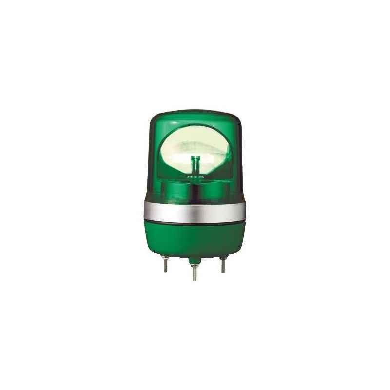 Schneider Electric 24V Green Rotating Mirror Beacon Without Buzzer, XVR10B03