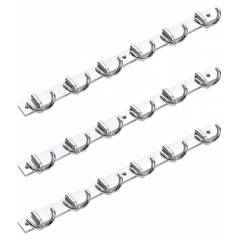 Doyours 3 Pcs 6 Prong Butterfly Multipurpose Hooks/Hanger Set, DY-0680