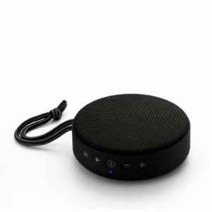 Portronics Sound Bun Black Portable Bluetooth Speaker with FM, POR 754