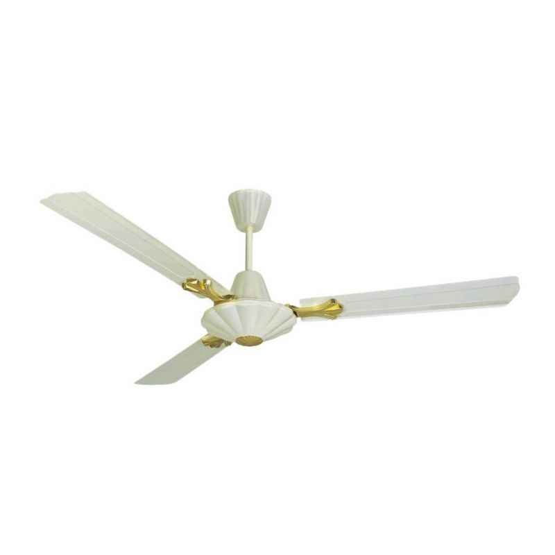 Black Cat 350rpm Royal Ivory Ceiling Fans, Sweep: 1200 mm (Pack of 6)