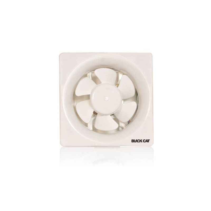 Black Cat 1800rpm White Exhaust Fans, VF-006, Sweep: 150mm (Pack of 4)