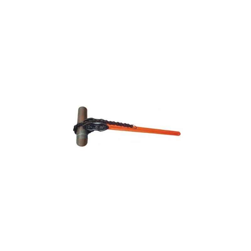 Inder 200mm Ductile Iron Handle Chain Pipe Wrench, P-45E
