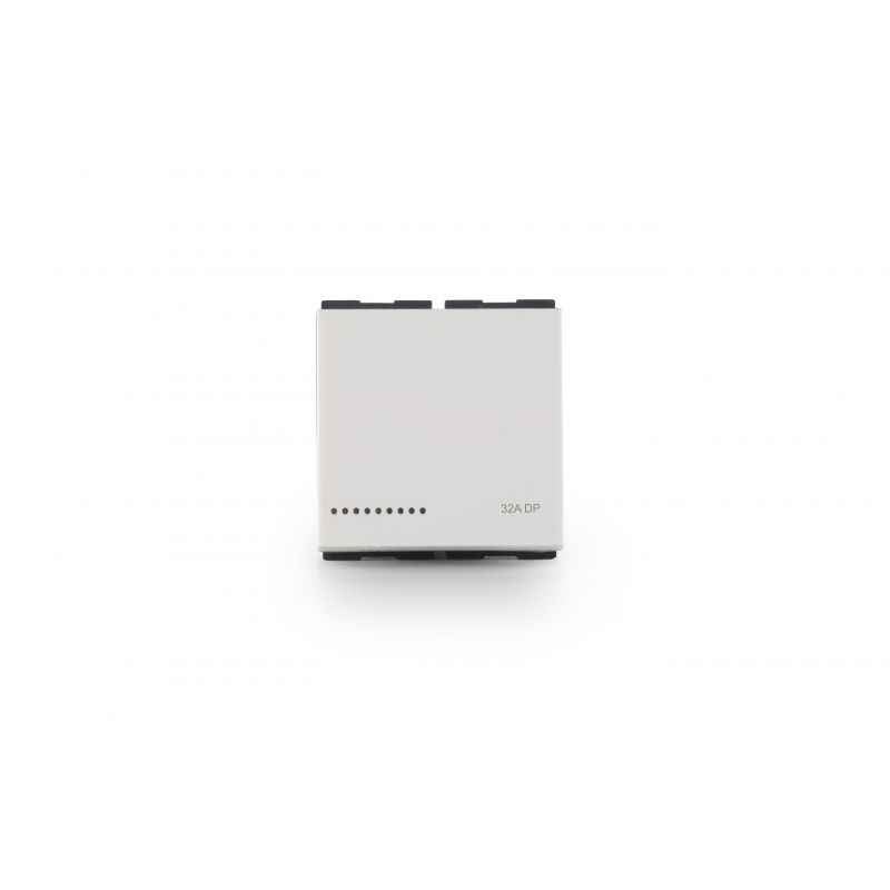 GM 32A 2M Double Pole Switch with LED Indicator, AA 2 024-W