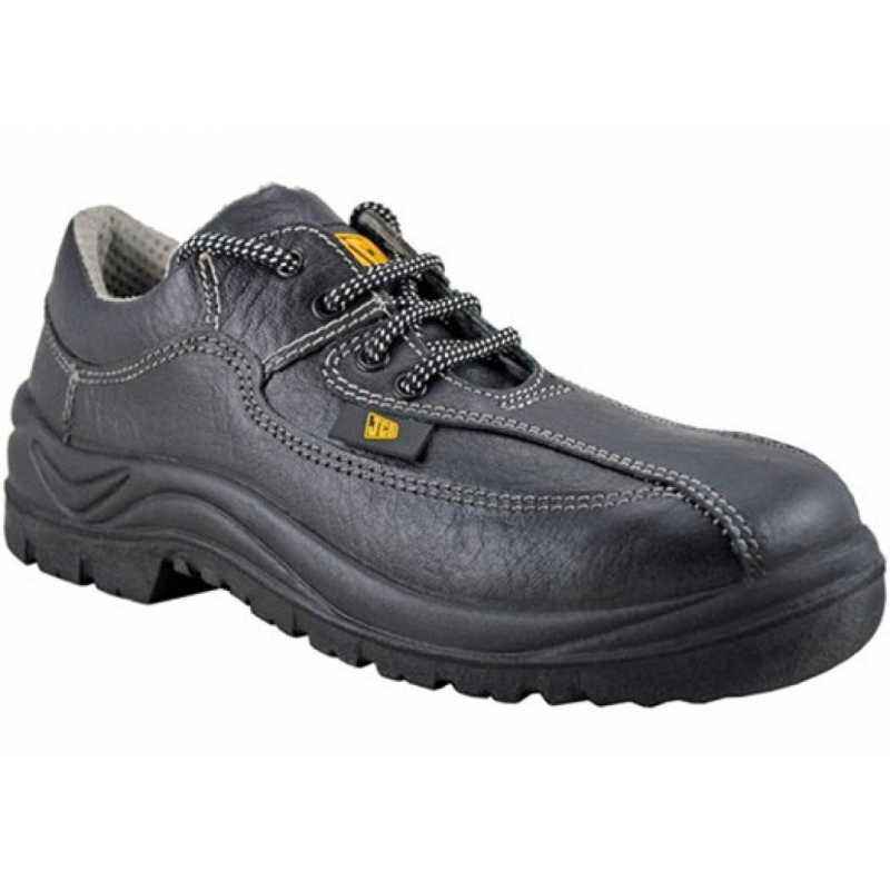 JCB Duchess Steel Toe Black Work Safety Shoes, Size: 9