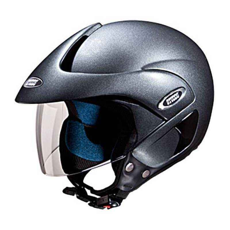 Studds Marshal Motorsports Gun Grey Open Face Helmet, Size (Large, 580 mm)