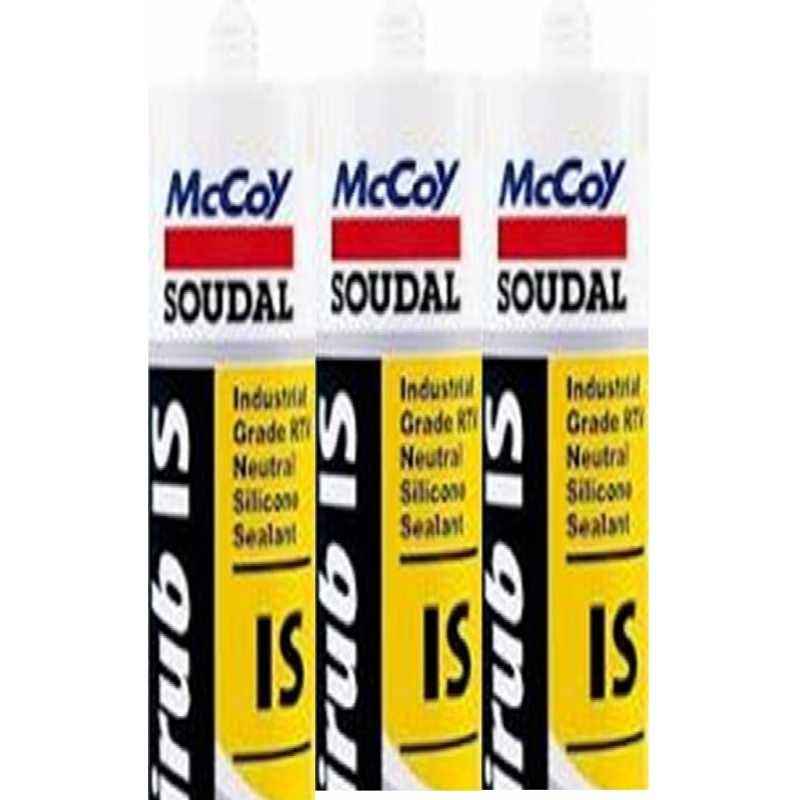 McCoy Silirub IS 280 ml Cartridge (Pack of 3)