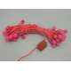 Tucasa Pink Cap Bulb String Light, DW-282