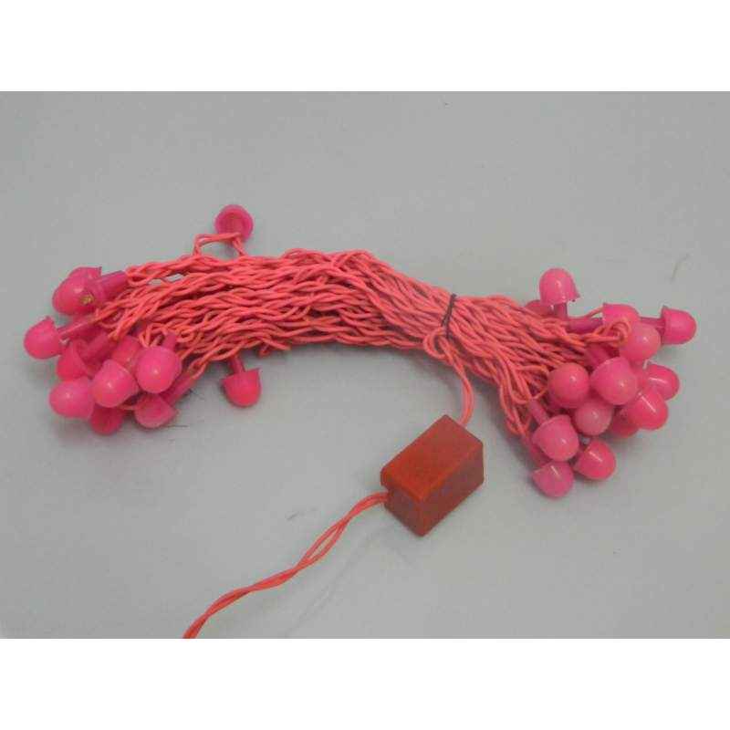 Tucasa Pink Cap Bulb String Light, DW-282