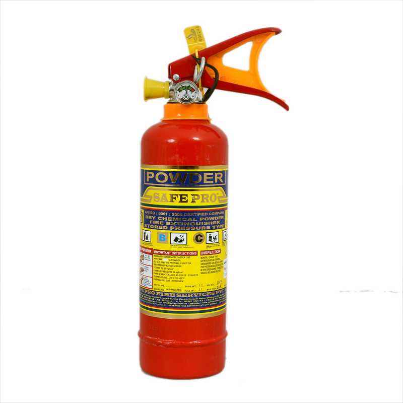 SafePro 2kg ABC Powder Type Fire Extinguisher