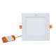 GM Plano 12W Cool Light Non-Dimmable Square Slim Panel Light, 4000 K