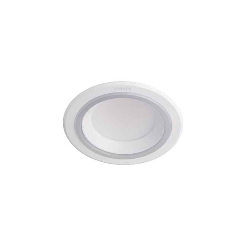 Philips 2x14W Nickel Round LED DownLight, FBG 305