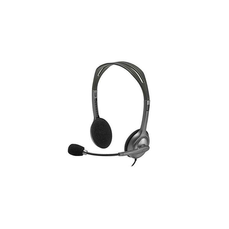 Logitech H111 Black & Grey Stereo Headset