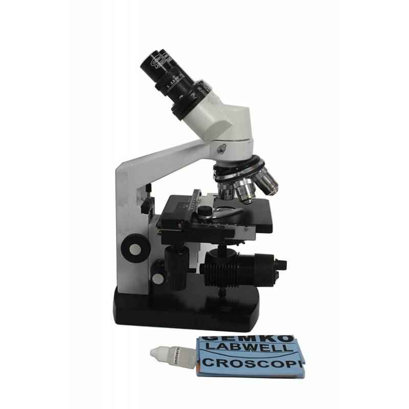 Gemko Labwell Cordless LED Binocular Microscope, G-S-725-75, Magnification: 100-2000 x