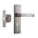 Plaza Orbit Stainless Steel Finish Handle with 200mm Baby Latch Keyless Lock