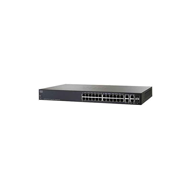 Cisco 28 Port Gigabit PoE+ Managed Switch, SG300-28PP