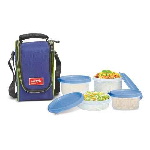 MILTON Hot Meal 3 Containers Lunch Box 