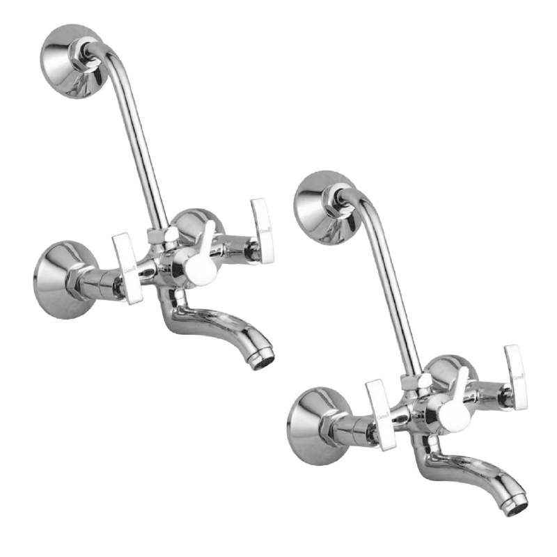 Oleanna Desire Telephonic with "L" Bend Wall Mixer, D-15 (Pack of 2)