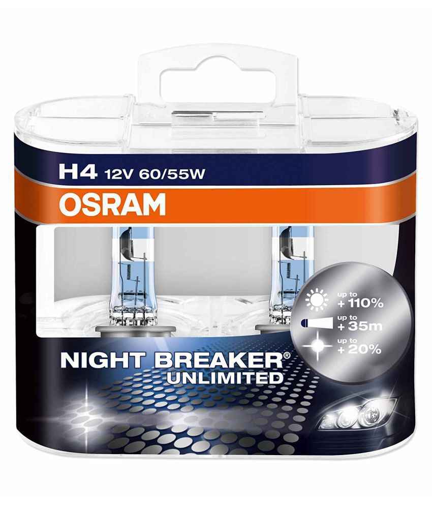 Buy Osram H4 P64193 Night Breaker Unlimited Duo Box (12V, 55/60W