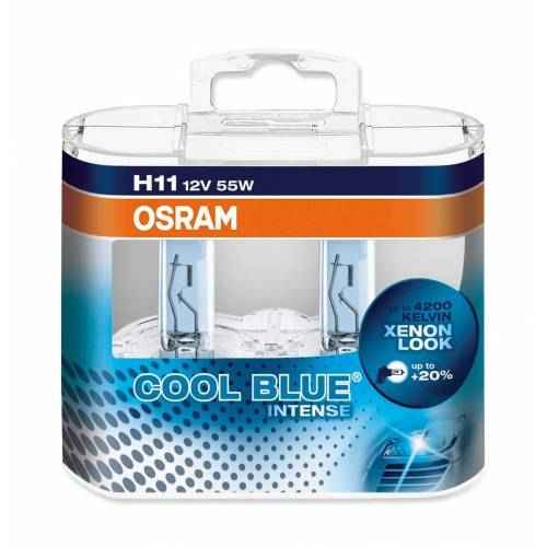 Buy Osram H11 64211 Cool Blue Intense Duo Box (12V, 55W) Online At Best  Price On Moglix