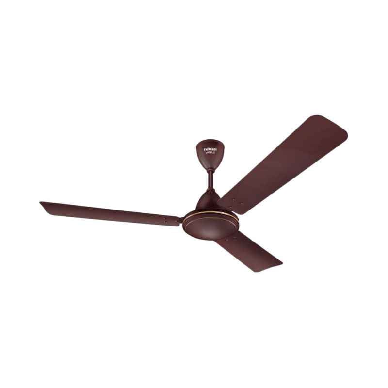 Eveready 380rpm Brown Vanilo Ceiling Fan, Sweep: 1200 mm