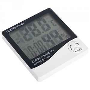 Mextech TM-2 Digital Thermo Hygrometer with Indoor & Outdoor Temperature Display