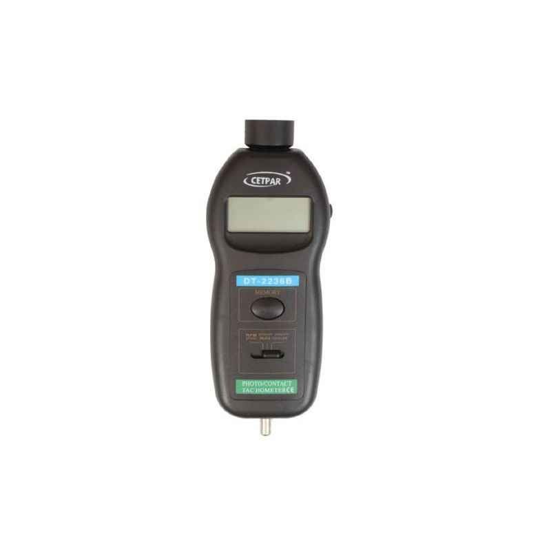Cetpar DT-2236B Digital Contact/Non-Contact Combined Tachometer