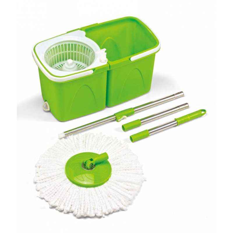 Blessed Green Twin Bucket Spin Mop