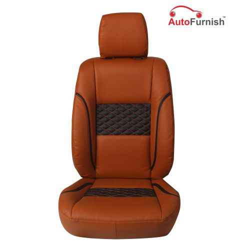 Buy Autofurnish Tan Custom Fit Leatherette 3D Car Seat Cover