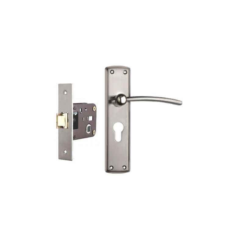 Plaza Soga Stainless Steel Finish Handle with 200mm Baby Latch Keyless Lock
