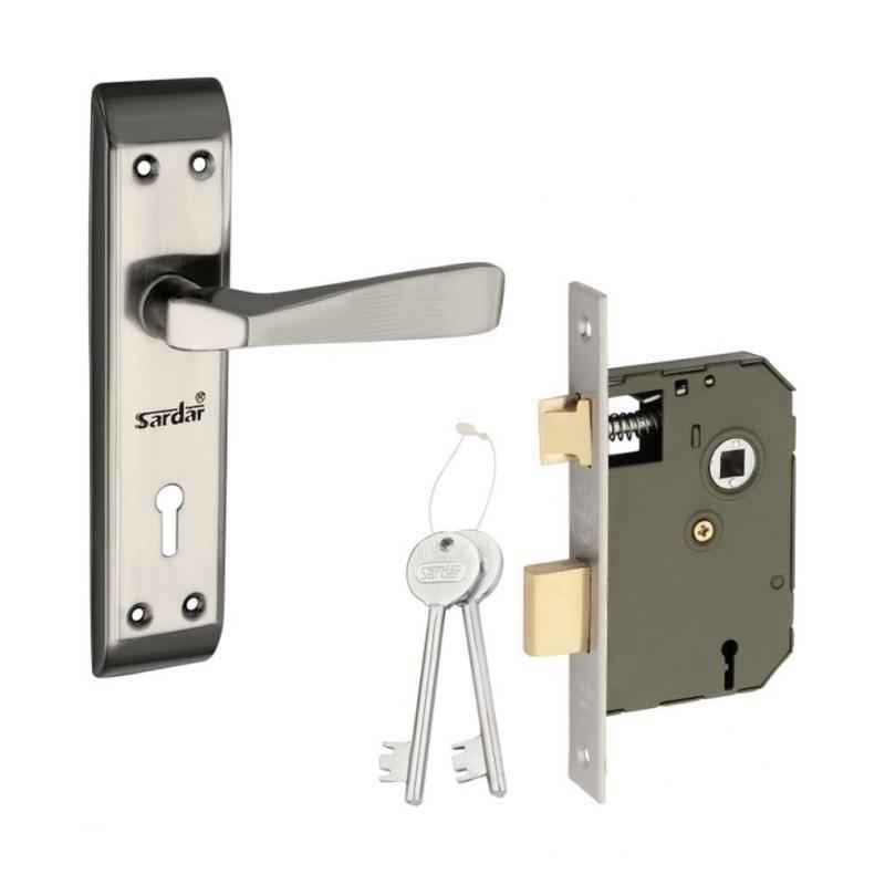 Buy 7 inch Matt Antique Brass Mortise Door Lock with All Screw, Cram, 2  Keys & 6 Lever Double Stage Lock Set Online At Price ₹765