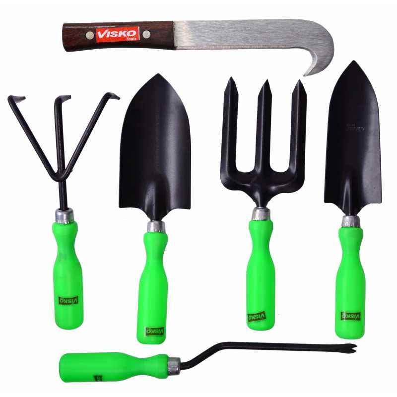 Buy Visko 609 Garden Tool Kit with Bill Hook (Pack of 6) Online At