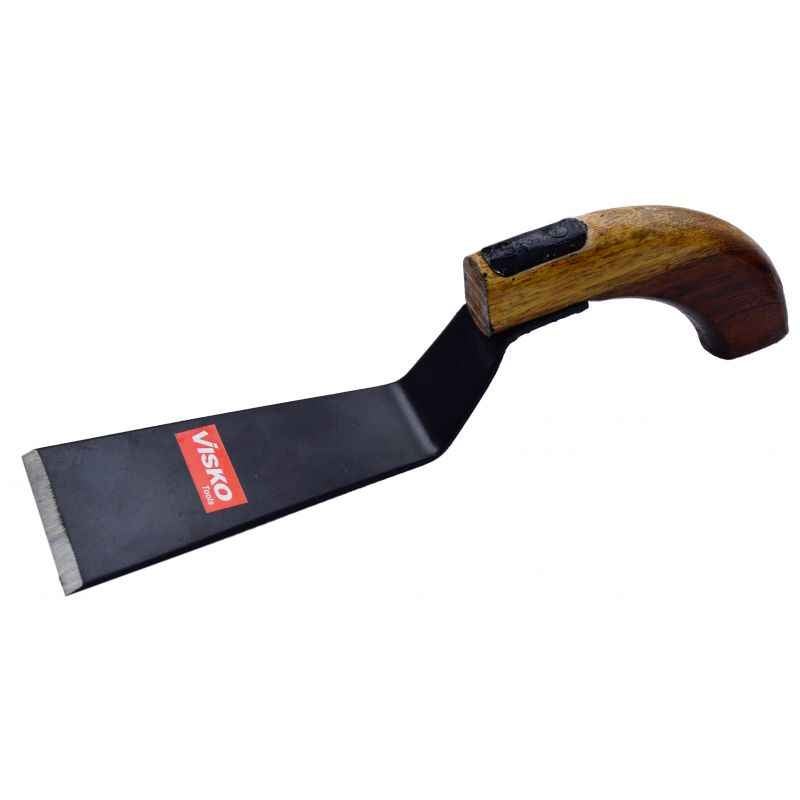 Visko 514W1 1 inch Khurpa Wooden Handle