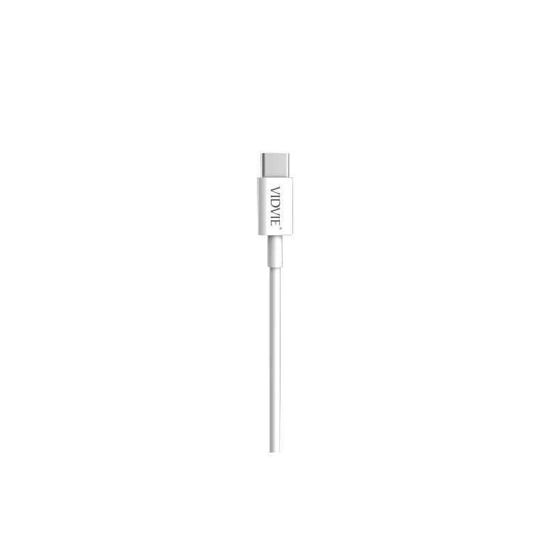 Vidvie 1.5m White Type-C USB Cable, AX425t-tcWH
