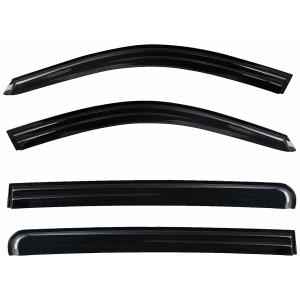 Prius Injection Moulded Door Visors Set for Datsun Go Plus