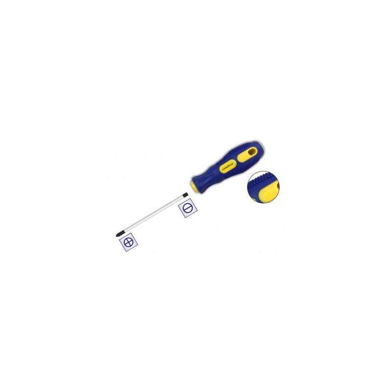 Goodyear GY10557 2 In 1 Screw Driver, Rod Length: 250 mm (Pack of 12)