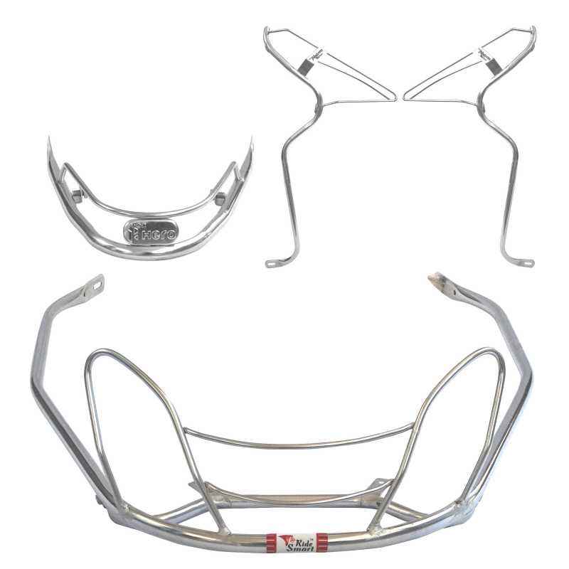 Ride Smart Stainless Steel Safety Guard Set for Hero Pleasure