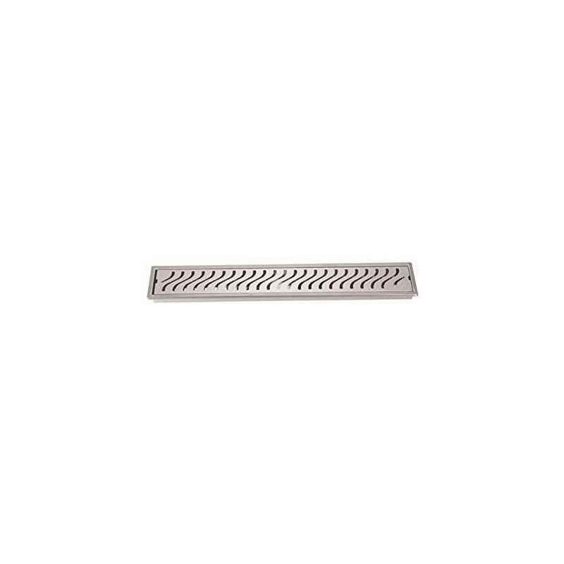 Kamal 24 Inch Stainless Steel Side Hole Shower Drainer, GRT-1493