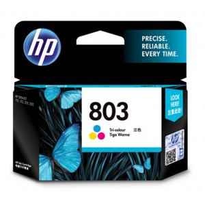 HP 803 Tri-Colour Ink Cartridge, F6V20AA