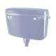 Parryware Slimline Single Flush Plastic Cistern, E8090 Economy, Colour: White