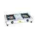Bajaj Popular Eco 2 Burner Silver Gas Cooktop