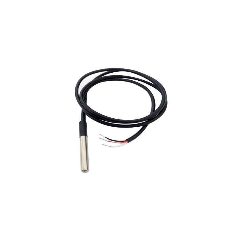 Techtonics DS18B20 100cm Cable with Waterproof Digital Temperature Sensor, TECH1133 (Pack of 2)
