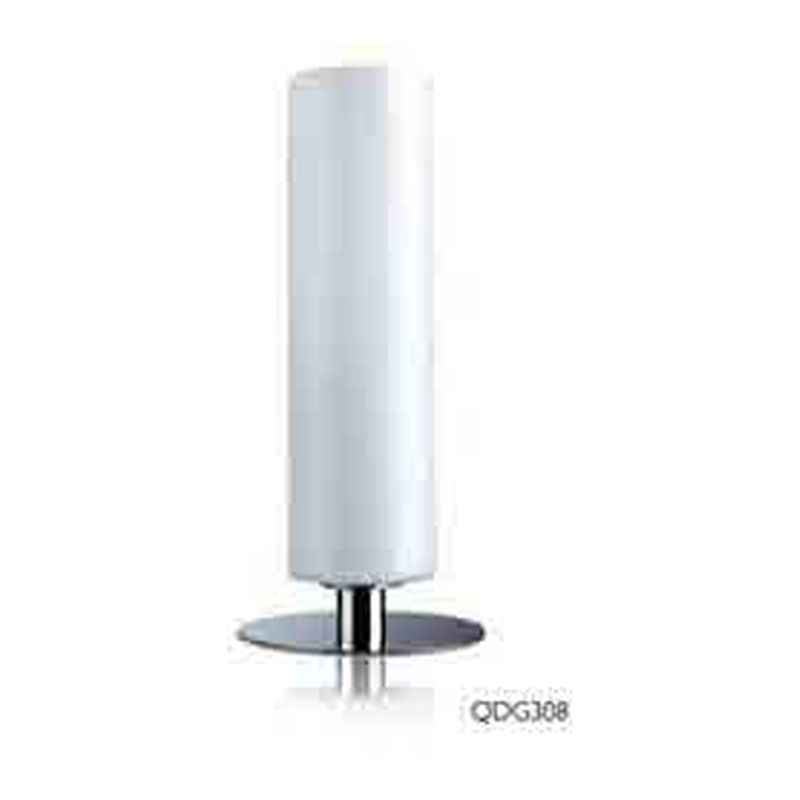 Philips QDG308 E-27 White Circular Table Lamp
