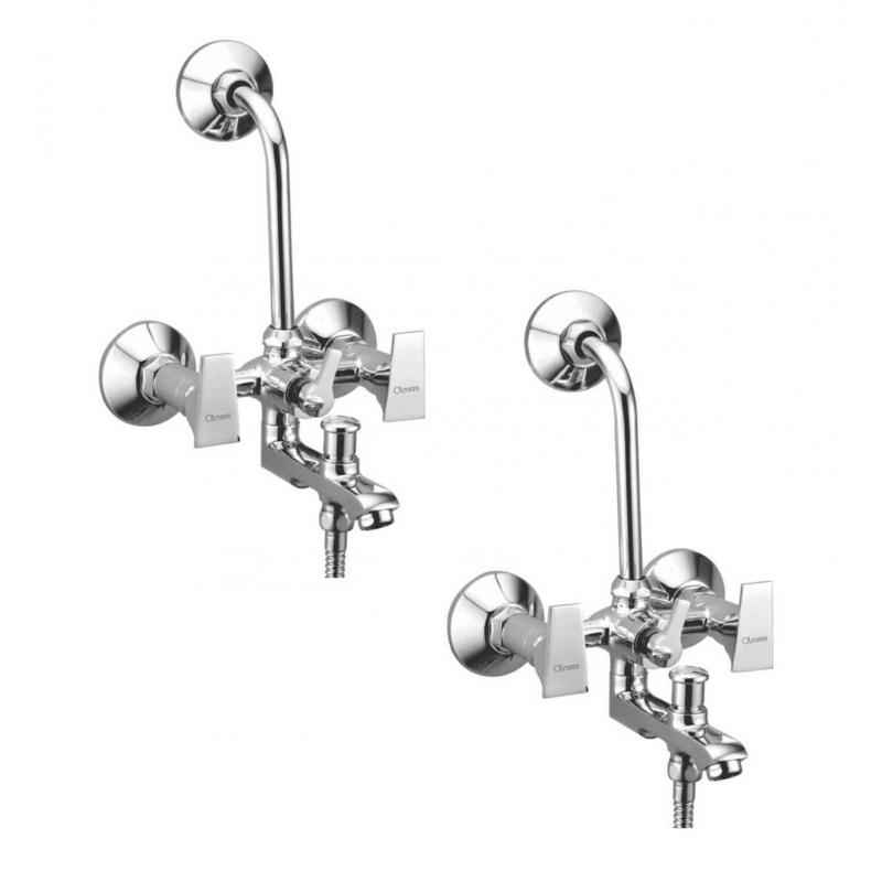 Oleanna GLOBAL 3 in 1 with "L" Bend Wall Mixer, GL-14 (Pack of 2)