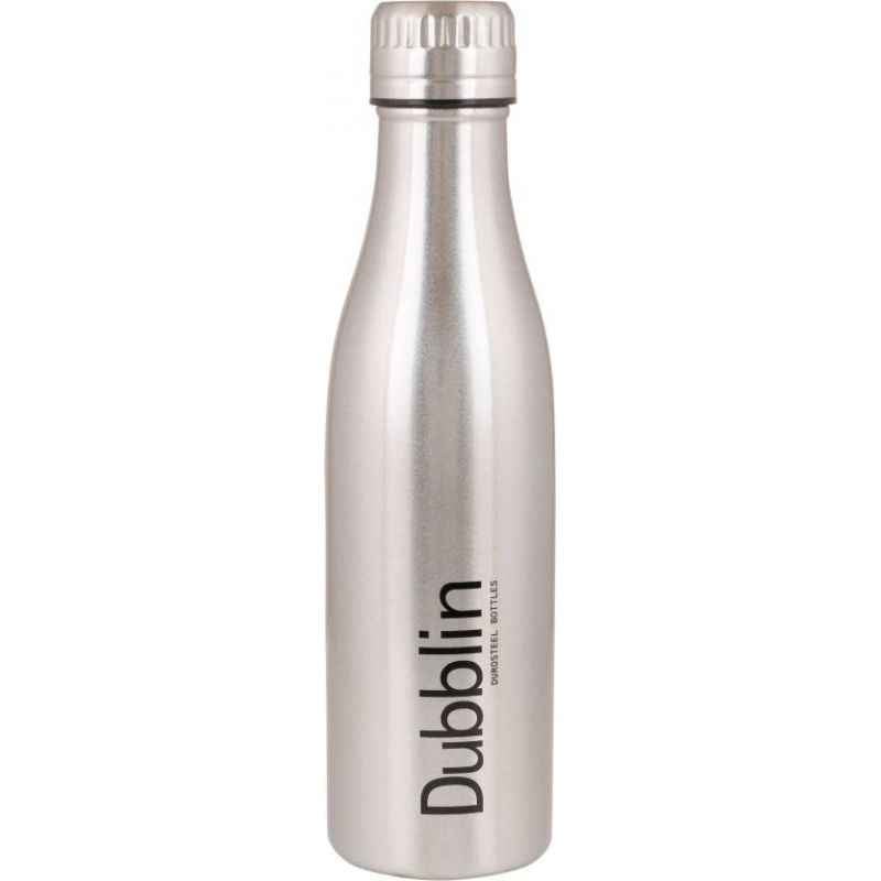 Dubblin Vintage 750ml Chrome Water Bottle