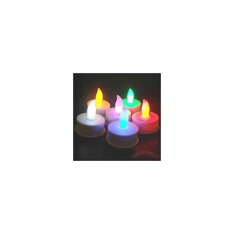 Riflection Multicolour Candle Lights (Pack of 24)