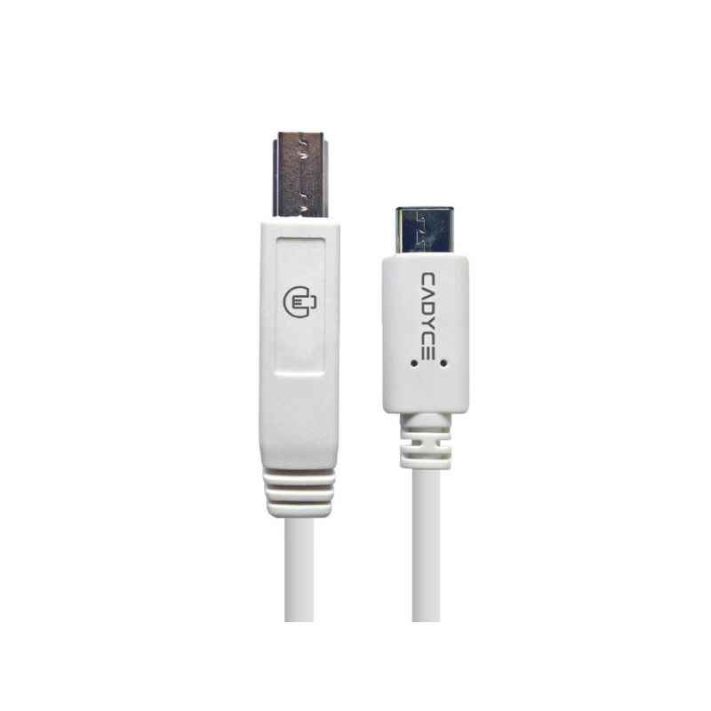 Cadyce C Type USB To Standard B Type USB Male Cable, CA-CU3BM