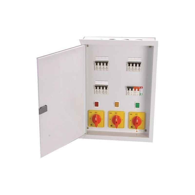 Benlo 63A 6 Way 3 Phase MCB Distribution Boards, BETCDRS663 (Pack of 3)
