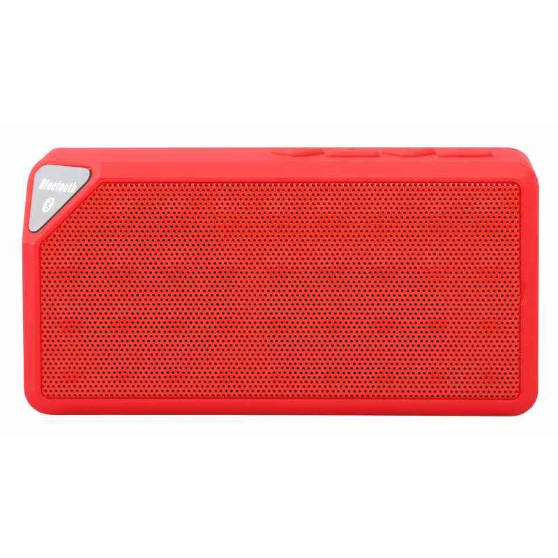 DGB Monk Red Portable Bluetooth Speakers, X3