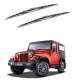 Hella WB-BK-081 Premium Black Wiper Blade Set For Mahindra Thar
